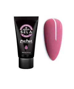 Polygel Sela Fast Building, 30 ml, nuanta 02 Alb engros