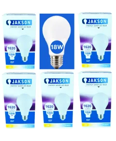 LED izzók 18W Nagyker, klasszikus E27, 1620 lm, hideg fény, 100 db/szett