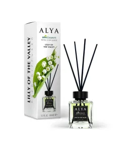 Alya, Gyöngyvirág, Szobaillatosító pálcikákkal, Nagykereskedelem, 100ml (100 ml)