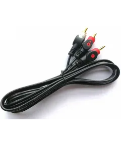 3,5 mm-es jack kábel 2RCA-hoz 1,5 m piros/fehér NAGYKERESKEDELEM