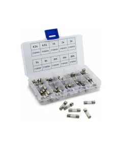 100db biztosíték készlet 5x20mm NAGYKERESKEDÉS