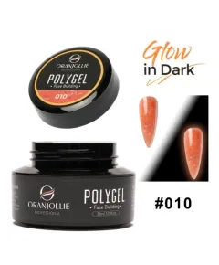 Csillámpor poligél 010 35g Oranjollie