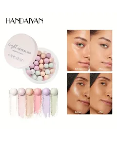 Handaiyan Loose Powder Ball H3031 – Pudră Iluminatoare Tip Perle, Culori Mixte Engros