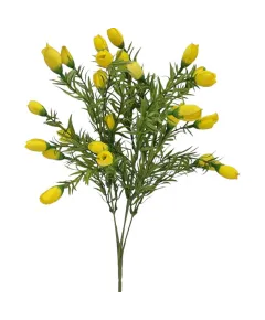 Buchet floare artificiala Trandafirasi cu 5 fire 40 cm lungime